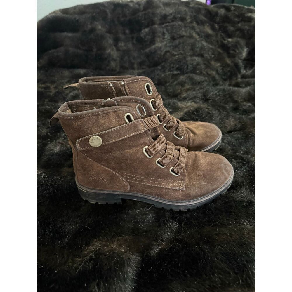 Blowfish Malibu Astor Women's Lace-Up Ankle Boots 8‎